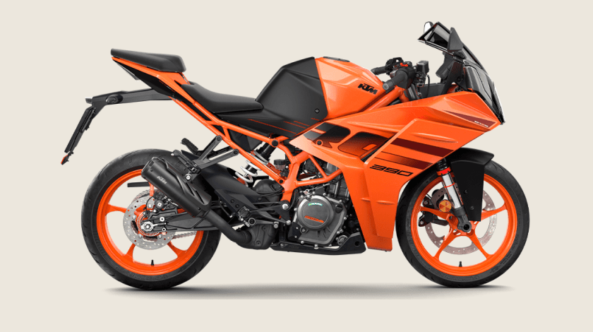 2024 KTM RC 390 Spotted With Two New Colors and Upgraded Specifications