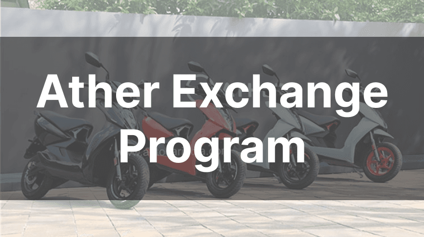 Ather Exchange Program: Upgrade Your Ather Old Scooter