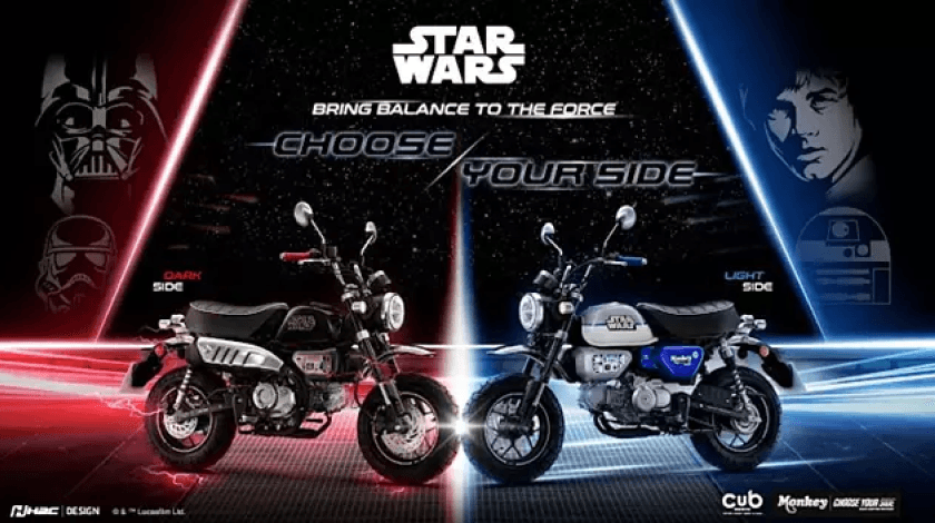 Honda unveils its Star Wars edition Honda Monkey at Bangkok Motor Show