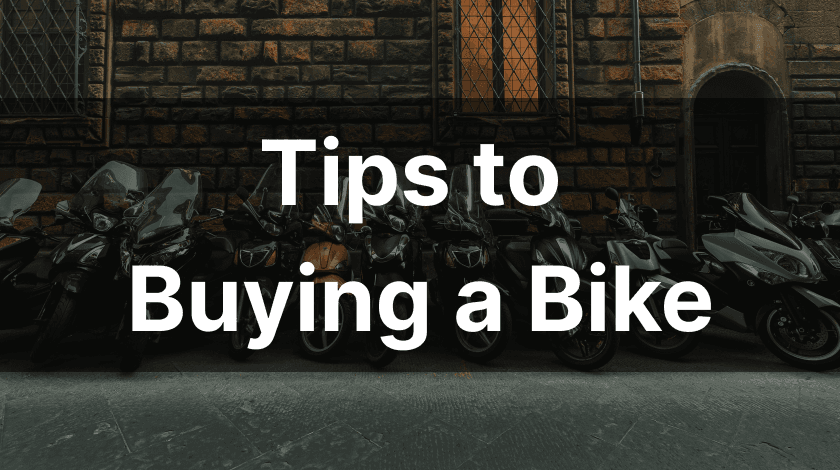 Tips to Buying a Bike 