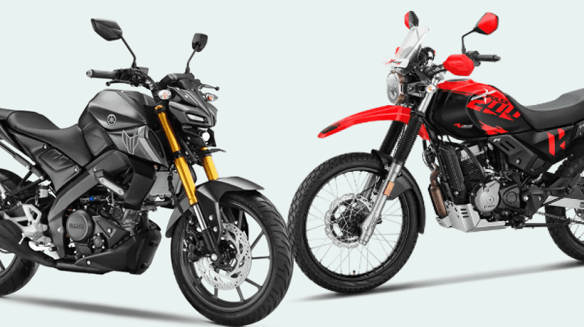 Hero Xpulse 200 4V vs Yamaha MT-15 V2